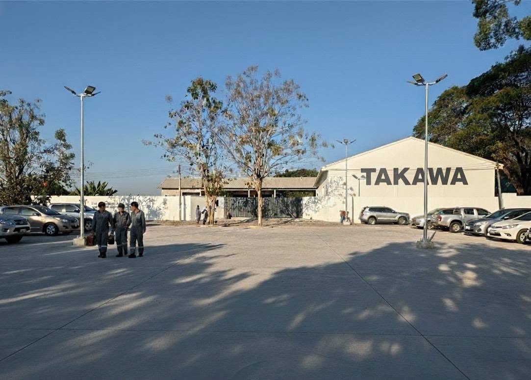 Factory Building โรงงานทาคาว่า จังหวัดลำพูน