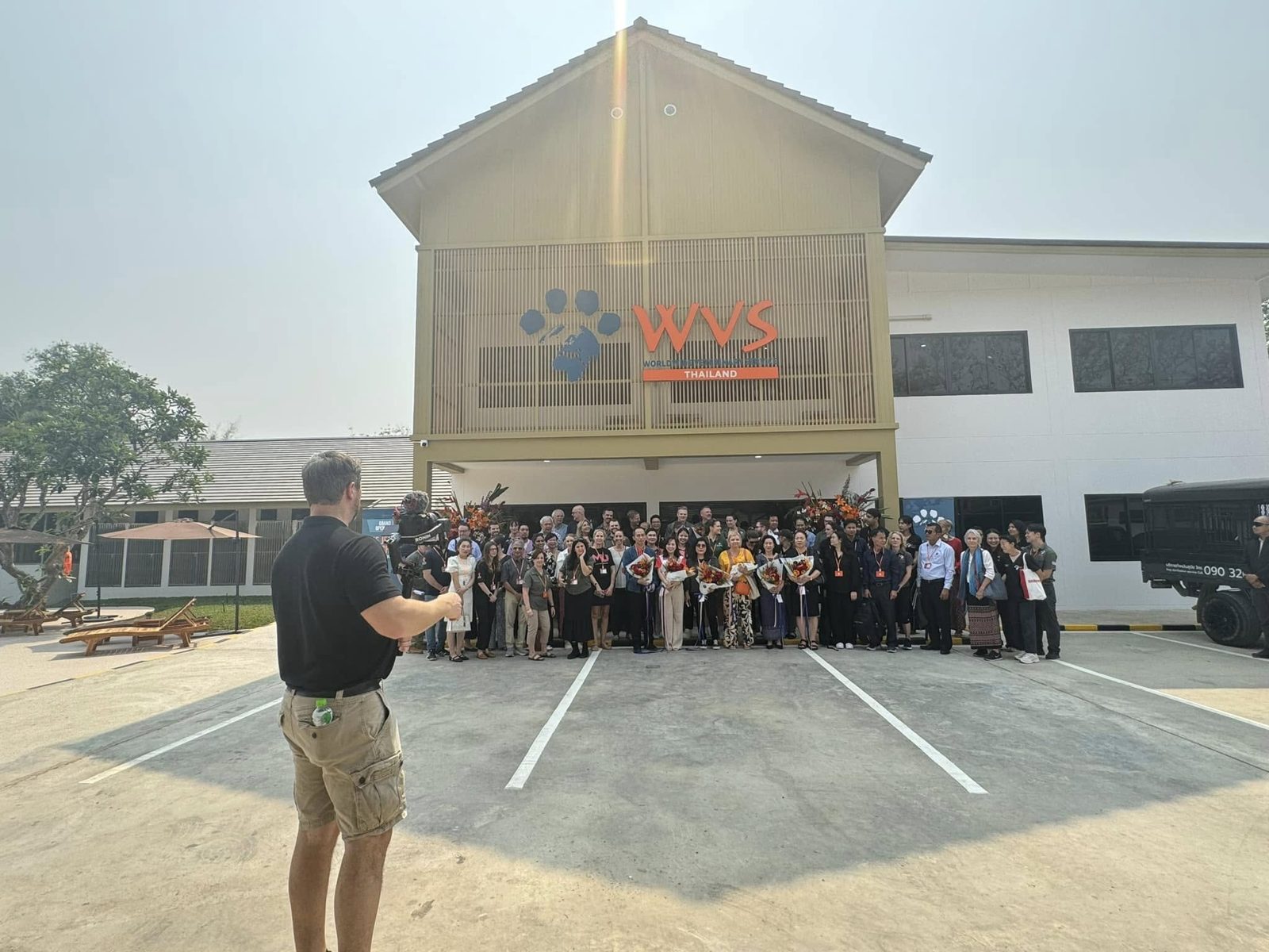 WVS Chiang Mai อาคารโรงพยาบาลสัตว์ สูง 2 ชั้น