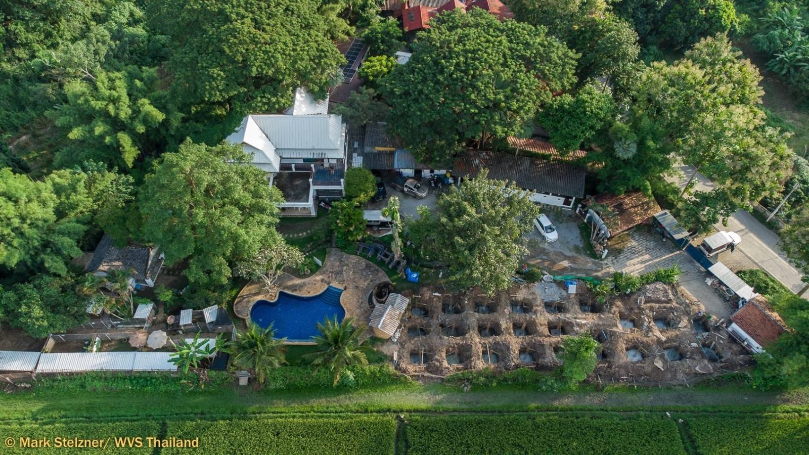 WVS Chiang Mai อาคารโรงพยาบาลสัตว์ สูง 2 ชั้น — ก่อนก่อสร้าง (อาคารโรงพยาบาล, เชียงใหม่) โดย TAKAWA