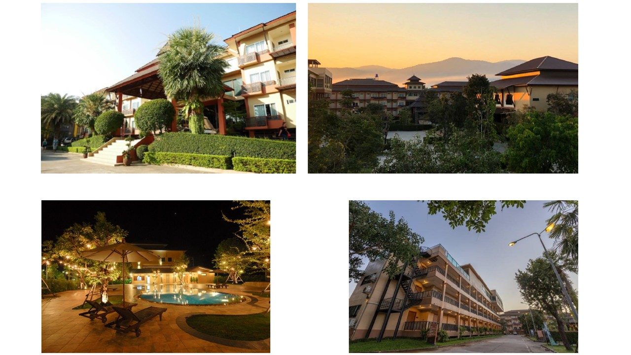 Phufar Waree Resort โรงแรม 48 ห้อง สูง 4 ชั้น บนถนนพหลโยธิณ